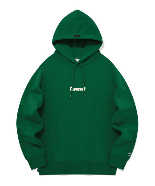 COVERNAT(カバーナット)の「セミオーバーレギュランフードパーカーグリーン(パーカー・レディース・その他・LARGE/MEDIUM/SMALL/X-LARGE)」の1枚目の写真