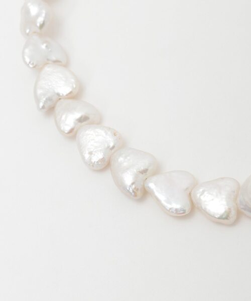 Tiara（ティアラ）の「【MIHOKO SAKAI/ミホコサカイ】ハートパールネックレス（PN62）（ネックレス・レディース・ゴールド・FREE）」の2枚目の写真