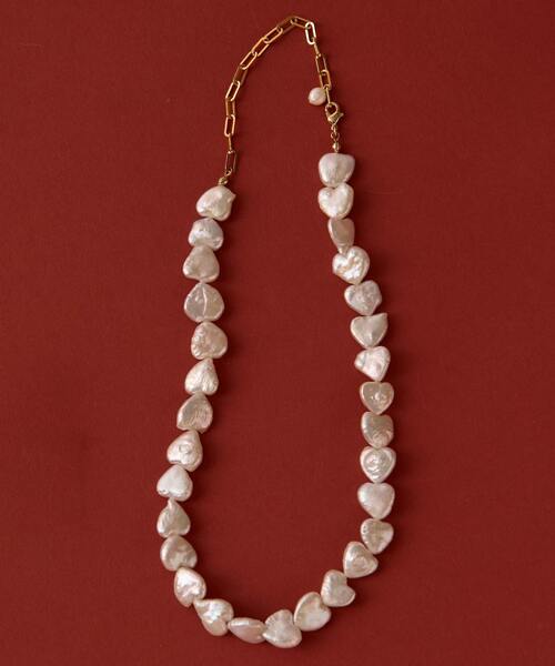 Tiara（ティアラ）の「【MIHOKO SAKAI/ミホコサカイ】ハートパールネックレス（PN62）（ネックレス・レディース・ゴールド・FREE）」の6枚目の写真