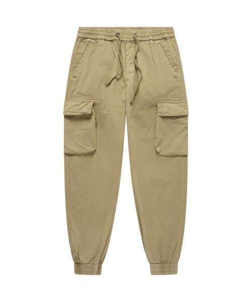 SOLEW(ソル)の「カーゴジョガーパンツ_ダークベージュ(スウェットパンツ・メンズ・その他・SMALL/LARGE/X-LARGE/X-SMALL)」の1枚目の写真