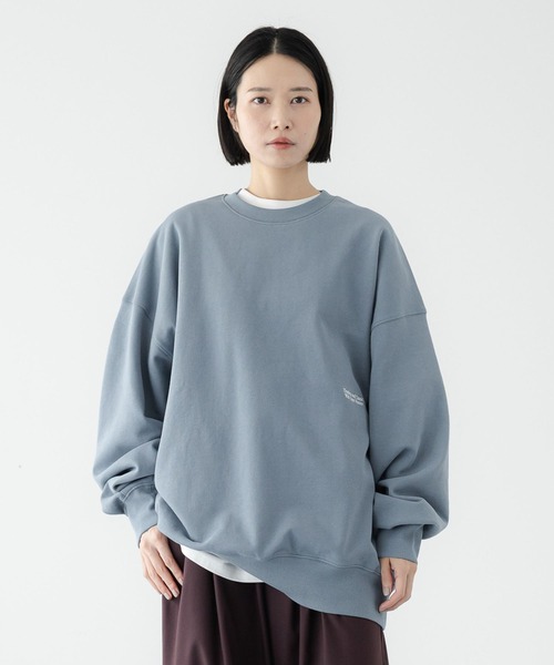 LOWRYS FARM(ローリーズファーム)の「【LFM(U)】CREWNECK SWEAT/P 629983(スウェット・メンズ・グレー/サックスブルー/ホワイト/ピンク/ネイビー/ブルー系その他/チャコールグレー/パープル・SMALL/MEDIUM/LARGE)」の6枚目の写真