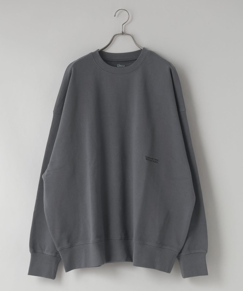 LOWRYS FARM(ローリーズファーム)の「【LFM(U)】CREWNECK SWEAT/P 629983(スウェット・メンズ・グレー/サックスブルー/ホワイト/ピンク/ネイビー/ブルー系その他/チャコールグレー/パープル・SMALL/MEDIUM/LARGE)」の3枚目の写真
