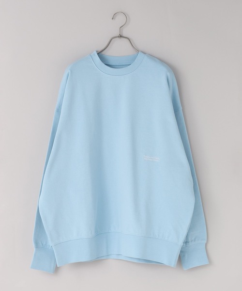 LOWRYS FARM(ローリーズファーム)の「【LFM(U)】CREWNECK SWEAT/P 629983(スウェット・メンズ・グレー/サックスブルー/ホワイト/ピンク/ネイビー・SMALL/MEDIUM/LARGE)」の6枚目の写真