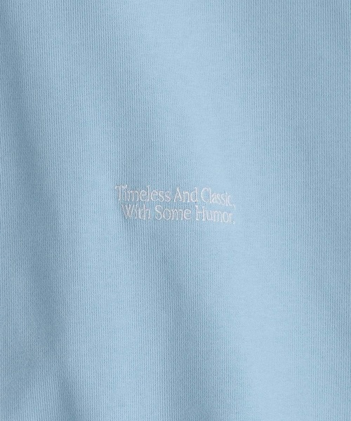 LOWRYS FARM(ローリーズファーム)の「【LFM(U)】CREWNECK SWEAT/P 629983(スウェット・メンズ・グレー/サックスブルー/ホワイト/ピンク/ネイビー・SMALL/MEDIUM/LARGE)」の11枚目の写真