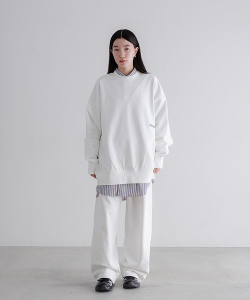 LOWRYS FARM(ローリーズファーム)の「【LFM(U)】CREWNECK SWEAT/P 629983(スウェット・メンズ・グレー/サックスブルー/ホワイト/ピンク/ネイビー/ブルー系その他/チャコールグレー/パープル・SMALL/MEDIUM/LARGE)」の15枚目の写真