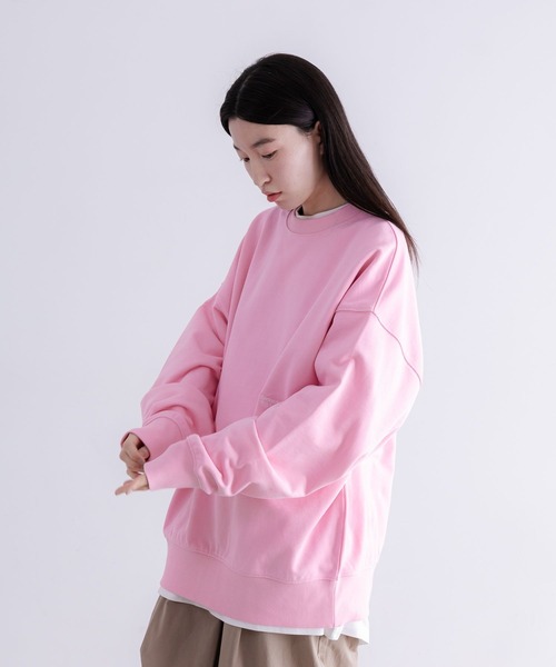 LOWRYS FARM(ローリーズファーム)の「【LFM(U)】CREWNECK SWEAT/P 629983(スウェット・メンズ・グレー/サックスブルー/ホワイト/ピンク/ネイビー/ブルー系その他/チャコールグレー/パープル・SMALL/MEDIUM/LARGE)」の22枚目の写真
