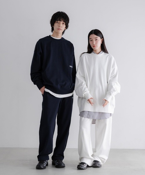 LOWRYS FARM(ローリーズファーム)の「【LFM(U)】CREWNECK SWEAT/P 629983(スウェット・メンズ・グレー/サックスブルー/ホワイト/ピンク/ネイビー・SMALL/MEDIUM/LARGE)」の22枚目の写真