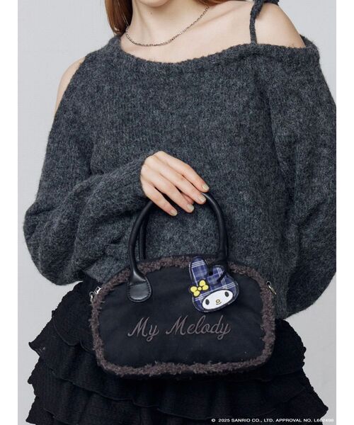 マイメロディ】SHEARLING BOSTON BAG（ボストンバッグ）｜sanrio