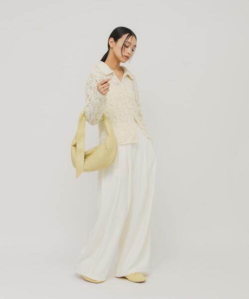 KBF(ケイビーエフ)の「ソフトイージーラウンドショルダーBAG(ショルダーバッグ・レディース・イエロー/ブラック・ONE)」の17枚目の写真