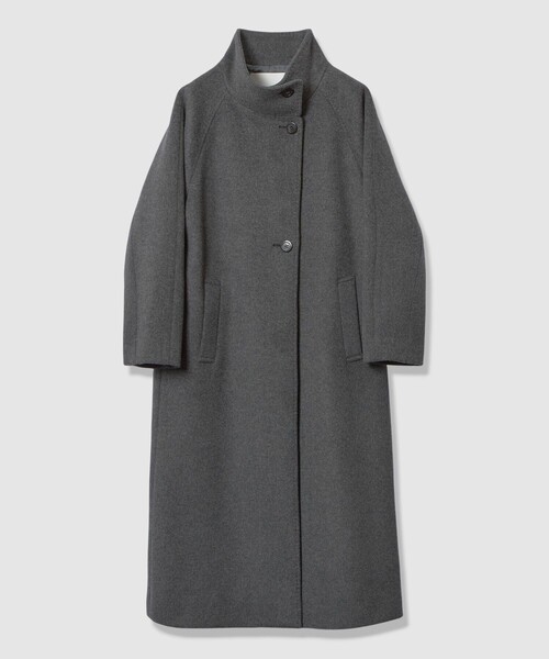 ラムウールビーバースタンドコート（その他アウター）｜ANAYI（アナイ
