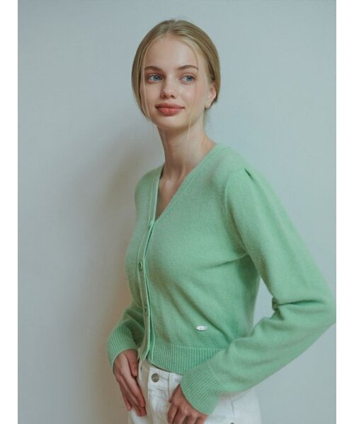 RE_L(リエル)の「Raccoon v cardigan (mint)(カーディガン/ボレロ・レディース・その他・FREE)」の3枚目の写真