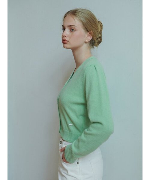 RE_L(リエル)の「Raccoon v cardigan (mint)(カーディガン/ボレロ・レディース・その他・FREE)」の6枚目の写真