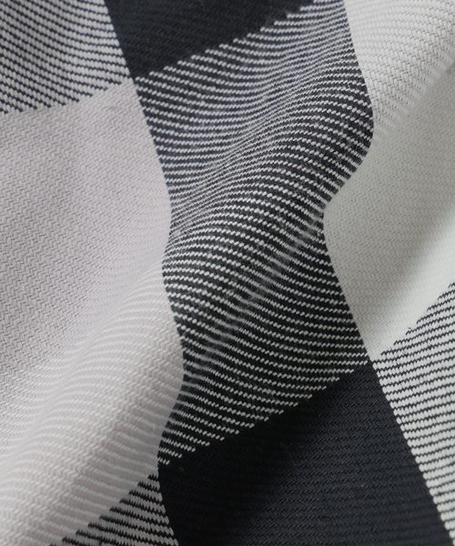 B.C STOCK（ベーセーストック）の「ビックチェック柄 フード シャツ（シャツ/ブラウス・メンズ・グレー/ブルー系その他/レッド・MEDIUM/LARGE）」の11枚目の写真