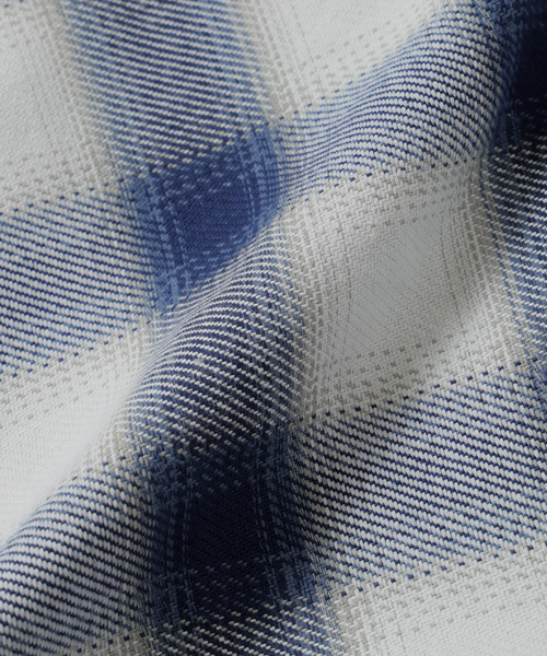 B.C STOCK（ベーセーストック）の「ビックチェック柄 フード シャツ（シャツ/ブラウス・メンズ・グレー/ブルー系その他/レッド・MEDIUM/LARGE）」の13枚目の写真