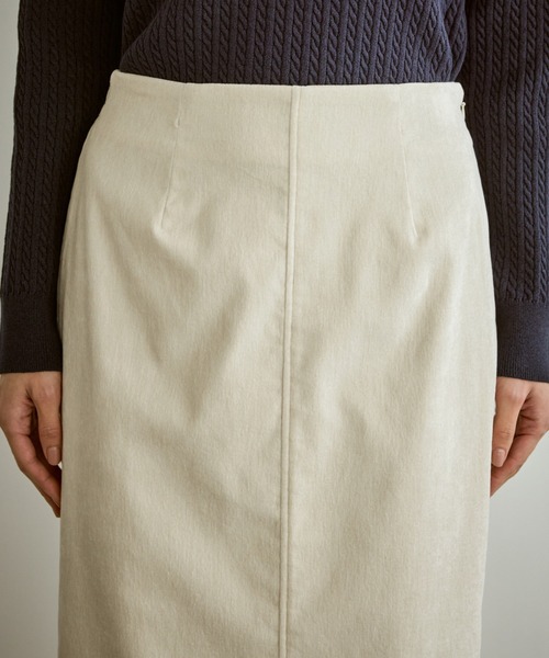 ROPE' PICNIC（ロペピクニック）の「シェニール織アイラインスカート（スカート・レディース・チャコールグレー/キナリ・L/M/S）」の22枚目の写真