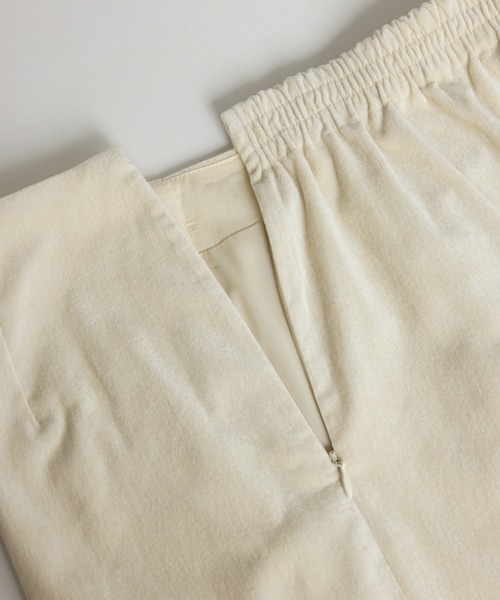 ROPE' PICNIC（ロペピクニック）の「シェニール織アイラインスカート（スカート・レディース・チャコールグレー/キナリ・L/M/S）」の8枚目の写真