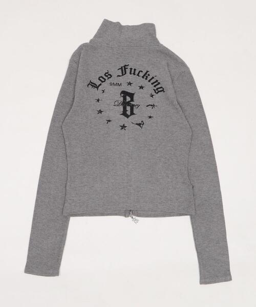 dispark（ディスパーク）の「DISPARK/【26年春夏新作】サークルスターロゴジップTOP（Tシャツ/カットソー・レディース・ブラック/杢グレー・FREE）」の20枚目の写真