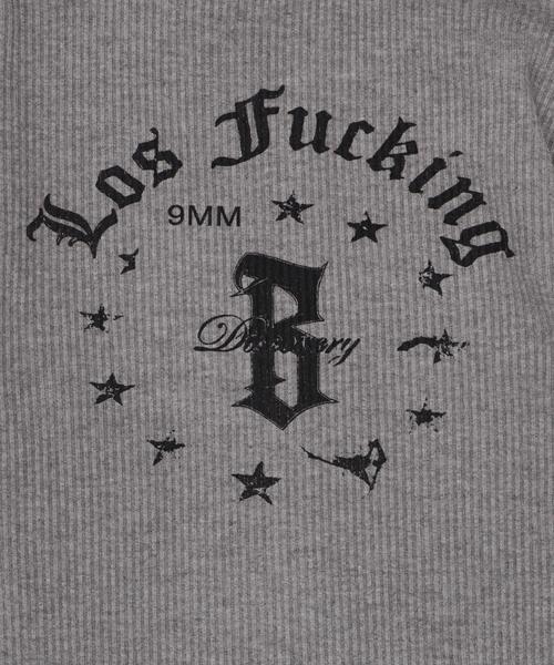 dispark（ディスパーク）の「DISPARK/【26年春夏新作】サークルスターロゴジップTOP（Tシャツ/カットソー・レディース・ブラック/杢グレー・FREE）」の21枚目の写真