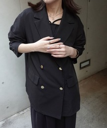 金ボタン」に該当するジャケット/アウター（ブラック/黒色系