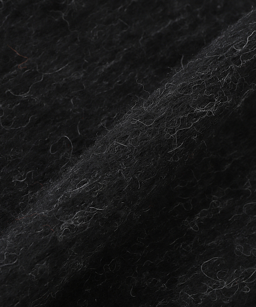 Insonnia PROJECTS（インソニアプロジェクト）の「INSONNIA PROJECTS（インソニア プロジェクツ）NEW ORDER LOGO KNIT PO（ニット/セーター・メンズ・ボルドー/ブラック・2/1）」の5枚目の写真