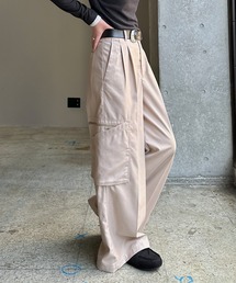 PAGEBOY（ページボーイ）の「デカポケZIPスラックス 【3color/2size】（スラックス）」