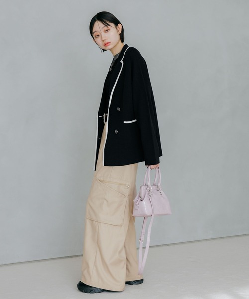 PAGEBOY（ページボーイ）の「デカポケZIPスラックス 【3color/2size】（スラックス・レディース・ブラック/カーキ/ベージュ・SMALL/MEDIUM）」の12枚目の写真