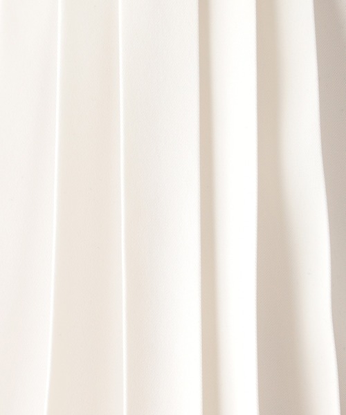 GALLORIA（ギャローリア）の「【お手入れ楽々･洗濯機で洗える】タックブラウス（シャツ/ブラウス・レディース・ホワイト/ライトグリーン/ライトベージュ・L/LL/M/S）」の6枚目の写真