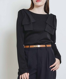 PICCIN | ショルダーリボンプルオーバー(Tシャツ/カットソー)