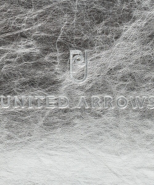 UNITED ARROWS(ユナイテッドアローズ)の「ペーパー ロゴ トートバッグ M(トートバッグ・レディース・シルバー/ブラック・FREE)」の10枚目の写真