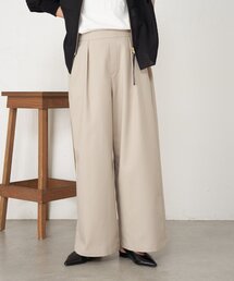 Jena espace merveilleux | 【美脚見え◎】ワンタックワイドパンツ(その他パンツ)