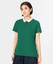 バックプリーツカノコポロシャツ