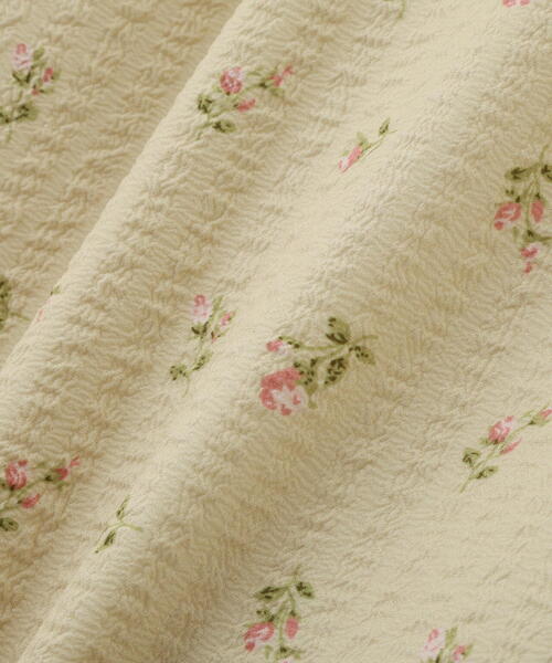 N.（N. Natural Beauty Basic）（エヌエヌナチュラルビューティーベーシック）の「フラワープリント SETUP パンツ（その他パンツ・レディース・イエロー系その他/ブラック系その他・ﾌﾘ-）」の3枚目の写真