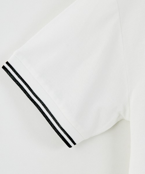 經典刺繡Logo 透膚POLO衫