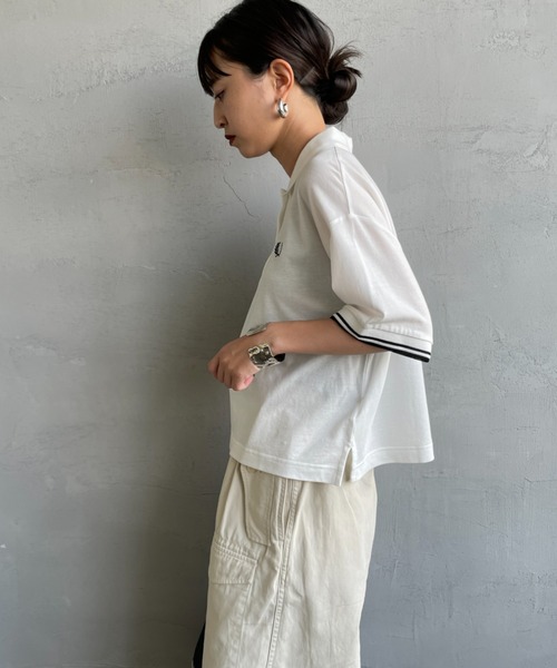 經典刺繡Logo 透膚POLO衫