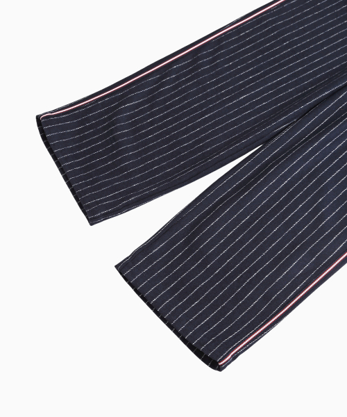 MENASOO(ミナス)の「MNS Pinstripe Wide Brushed Pants_Navy(その他パンツ・レディース・ネイビー・F)」の16枚目の写真