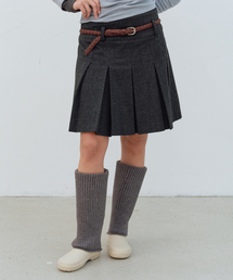 BENSIMON（ベンシモン）の「PLEATS MINI SKIRT - CHARCOAL（スカート）」