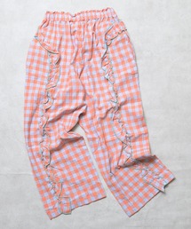 MARKEY'S（マーキーズ）の「ギンガムラウンドフリルロングパンツ/おとな（その他パンツ）」
