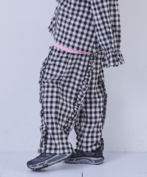 MARKEY'S（マーキーズ）の「ギンガムラウンドフリルロングパンツ/おとな（その他パンツ）」