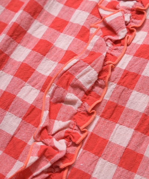 MARKEY'S（マーキーズ）の「ギンガムラウンドフリルロングパンツ/おとな（その他パンツ・レディース・ブルー/レッド/オレンジ/ブラック・170cm/160cm）」の17枚目の写真