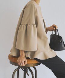 LIVETART | 《LIVETART》裾フリルジャケット(その他アウター)