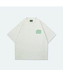 College Small Logo Heavyweight SS Tee (Oatmeal)