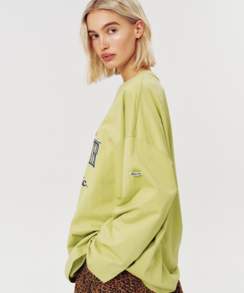 MOODBETTER(ムード ベター)の「AUTHENTIC LONG SLEEVE LIME GREEN(Tシャツ/カットソー・レディース・その他・FREE)」の3枚目の写真