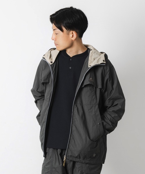 KELTY（ケルティ）の「NFC × KELTY ウィンドガードザパタジャケット（ブルゾン・メンズ・ダークオレンジ/ブラック/チャコール/ライトグレー・X-SMALL/SMALL/MEDIUM/LARGE）」の3枚目の写真