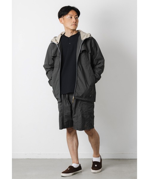 KELTY（ケルティ）の「NFC × KELTY ウィンドガードザパタジャケット（ブルゾン・メンズ・ダークオレンジ/ブラック/チャコール/ライトグレー・X-SMALL/SMALL/MEDIUM/LARGE）」の8枚目の写真