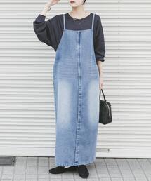 ITEMS URBANRESEARCH | デニムキャミワンピース(ワンピース)