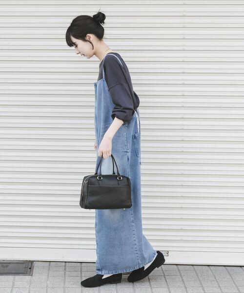 ITEMS URBANRESEARCH(アイテムズ アーバンリサーチ)の「デニムキャミワンピース(ワンピース・レディース・インディゴブルー/ライトインディゴブルー・FREE)」の6枚目の写真