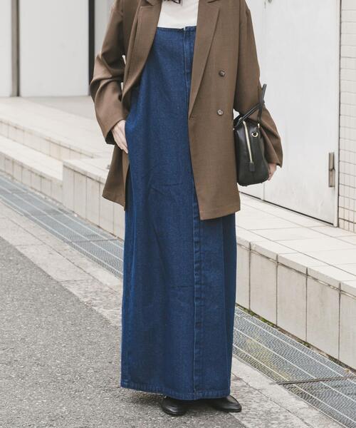 ITEMS URBANRESEARCH(アイテムズ アーバンリサーチ)の「デニムキャミワンピース(ワンピース・レディース・インディゴブルー/ライトインディゴブルー・FREE)」の15枚目の写真