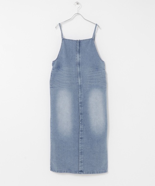 ITEMS URBANRESEARCH(アイテムズ アーバンリサーチ)の「デニムキャミワンピース(ジャンパースカート・レディース・ライトインディゴブルー/インディゴブルー・FREE)」の11枚目の写真