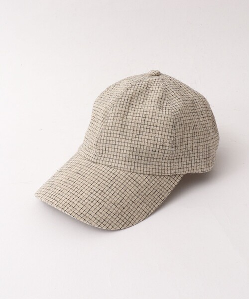Nine Tailor（ナインテイラー）の「【Nine Tailor/ナインテーラー】Horsetail Cap N-1605（キャップ・メンズ・ベージュ系その他/ブラック・FREE）」の3枚目の写真