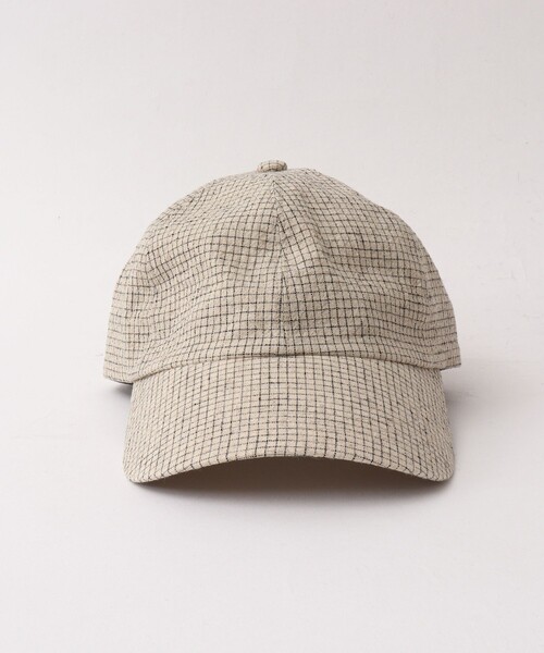 Nine Tailor（ナインテイラー）の「【Nine Tailor/ナインテーラー】Horsetail Cap N-1605（キャップ・メンズ・ベージュ系その他/ブラック・FREE）」の4枚目の写真